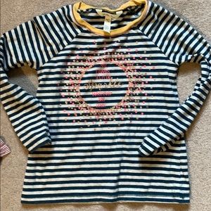 Matilda Jane long sleeve shirt size 6 euc